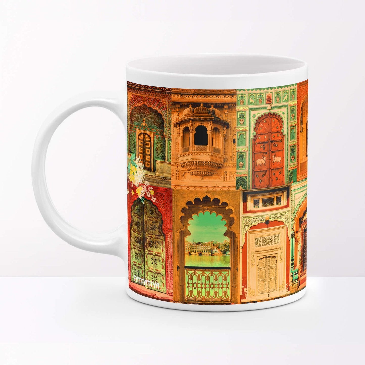 Rajasthani Royal Doors Ceramic Mug