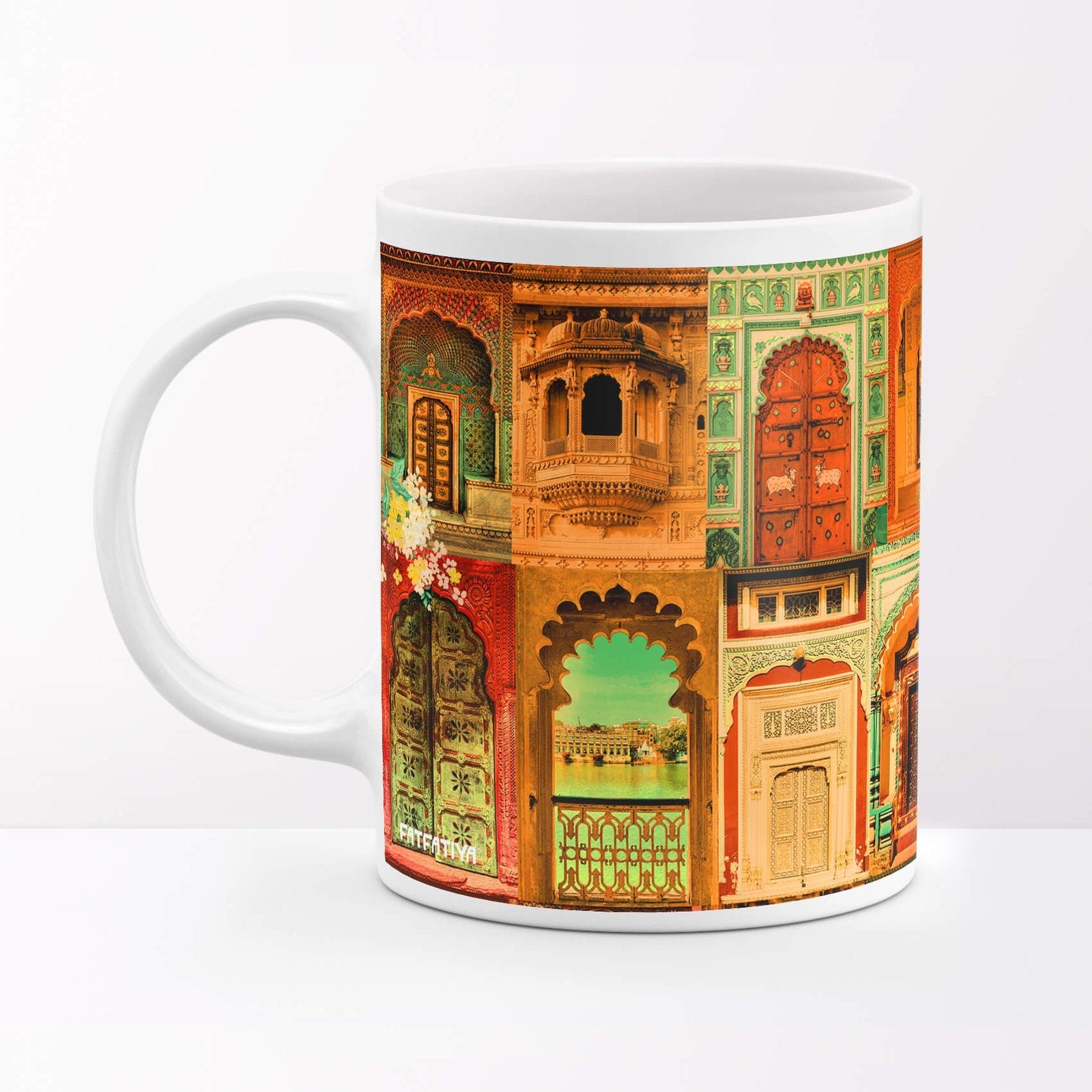 Rajasthani Royal Doors Ceramic Mug