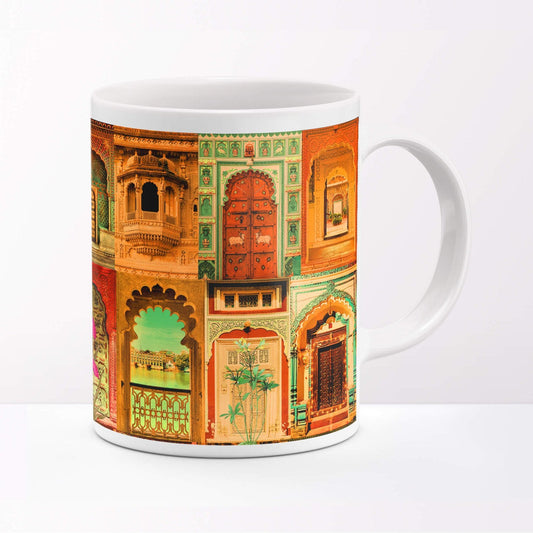 Rajasthani Royal Doors Ceramic Mug