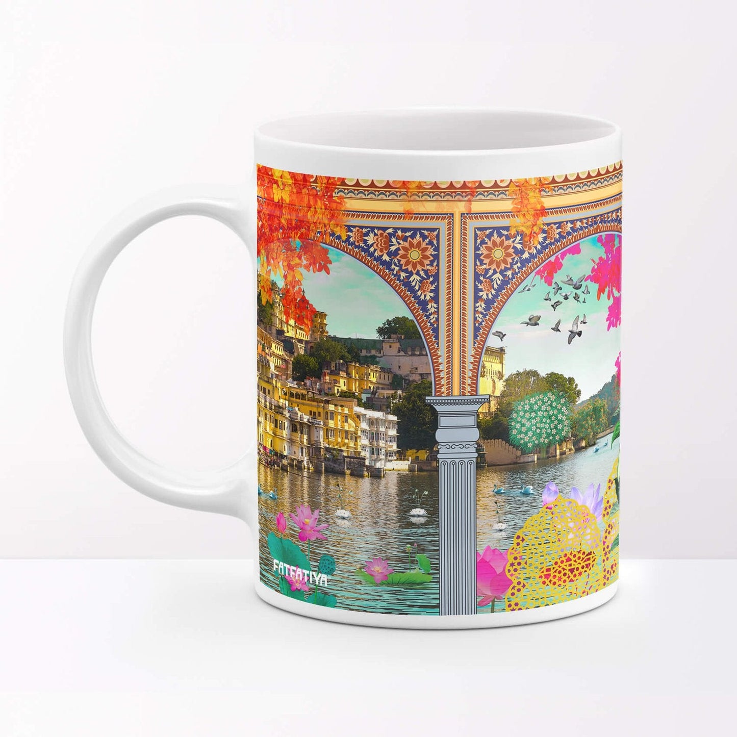 Rajasthan Architecture Ceramic Coffee Mug