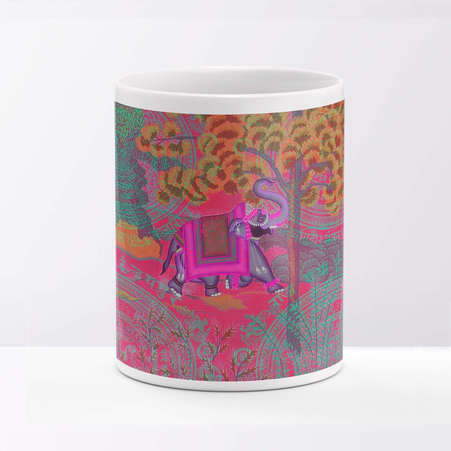Shekhawati Elephant Ceramic Coffee Mug
