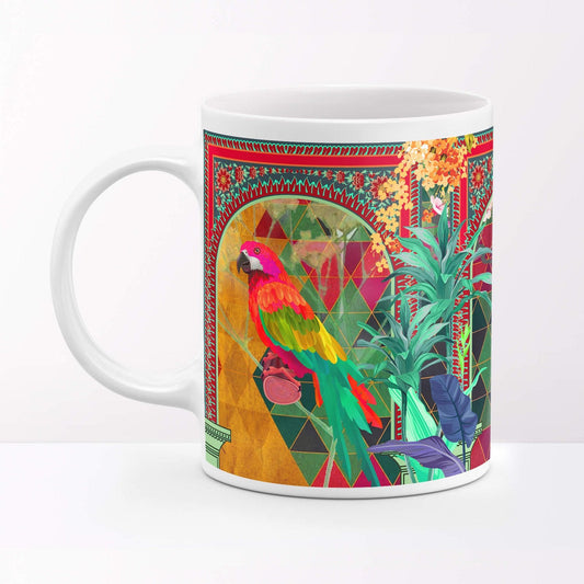 Parrot Trendy Ceramic Coffee Mug 11 oz