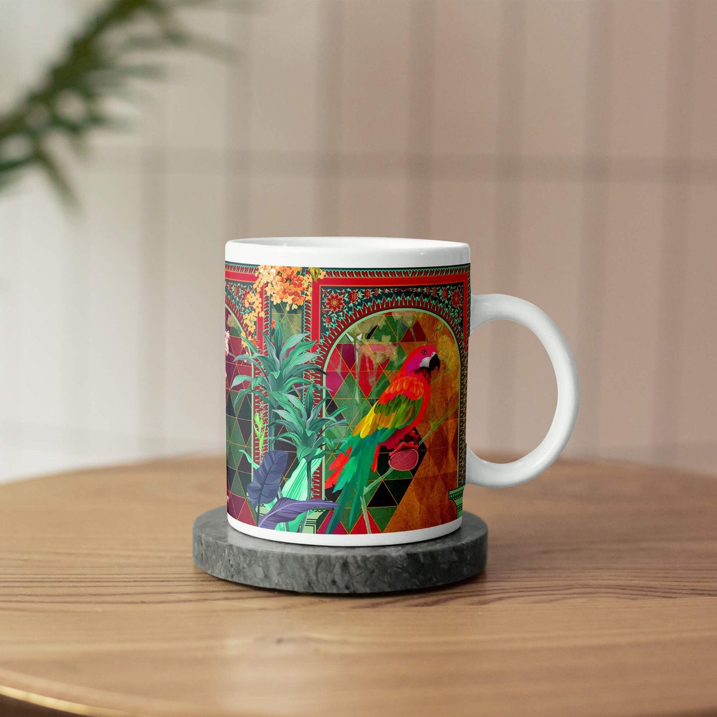 Parrot Trendy Ceramic Coffee Mug 11 oz