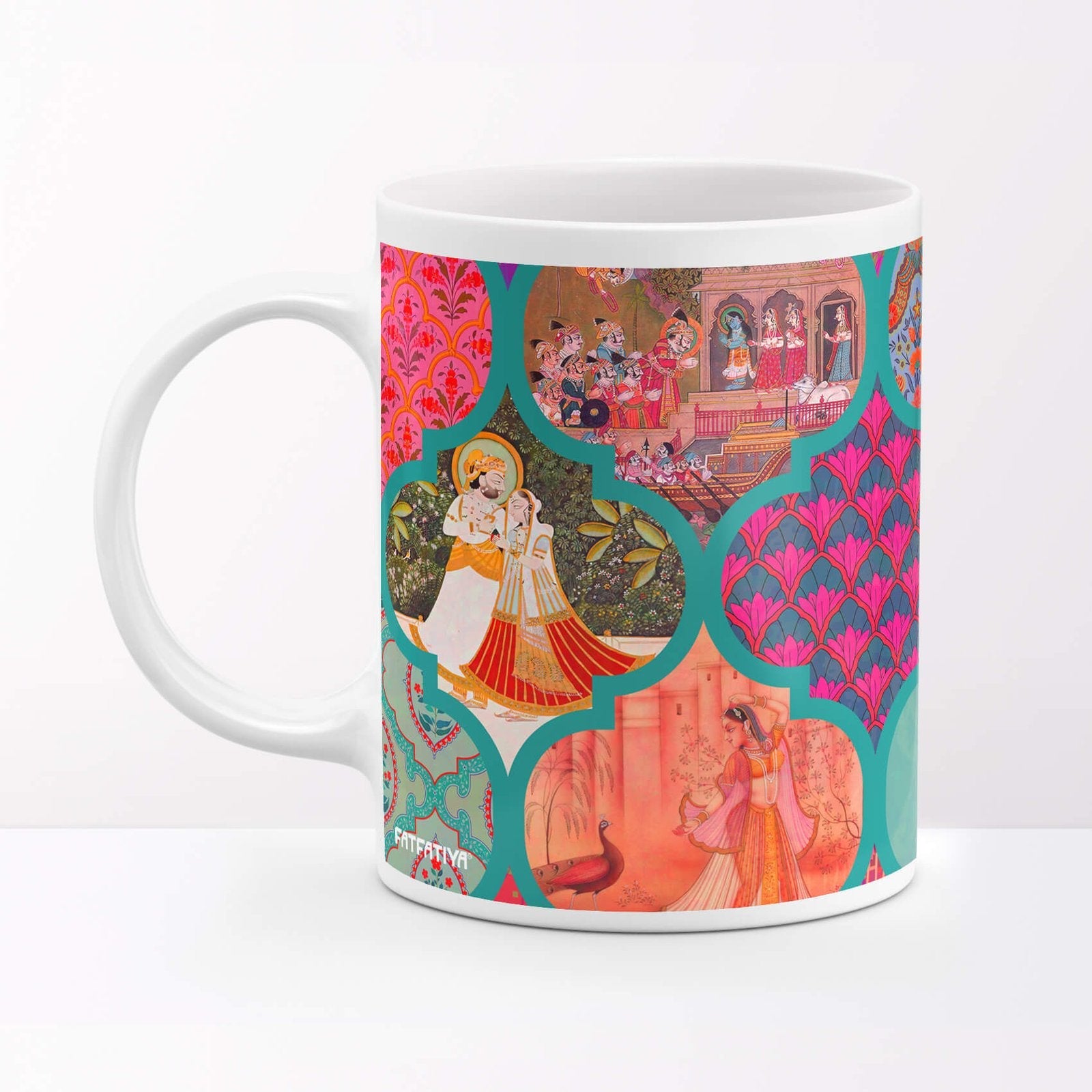 Mesmerizing Rajasthan Unique Ceramic Coffee Mug